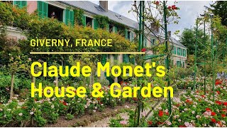 CLAUDE MONETS Garden  Full House Tour GIVERNY France 2020  4K [upl. by Nollek]