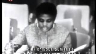 Miriam Makeba UN 1963 South African Apartheid [upl. by Lorant460]