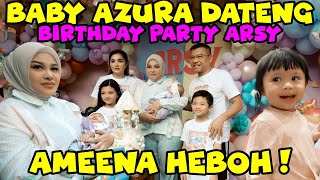 AUREL AZURA SURPRISE BIRTHDAY ARSY AMEENA HEBOH [upl. by Enttirb109]