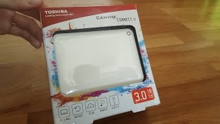 TOSHIBA Canvio Connect II  3TB mobile HDD [upl. by Friend]