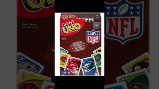 NFL Giant Uno Card Game [upl. by Aiekal462]