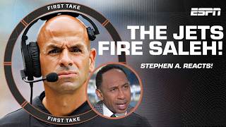 🚨 BREAKING 🚨 Stephen A amp Shannon Sharpes FIRST RESPONSES to Robert Salehs firing  First Take [upl. by Salkcin512]