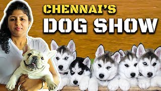 கண்கவரும் Chennais Dog Show  Cutest Dog Collection  Madras Canine Club [upl. by Eicul709]