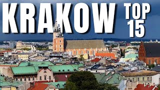 TOP 15 Things To Do In Krakow 🇵🇱  Poland Travel Guide [upl. by Mich]