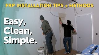 Easy FRP Panel Installation [upl. by Eignat427]