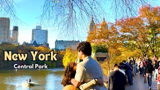 4K Walk NYC  Autumn in Central Park 2024 [upl. by Sunil865]