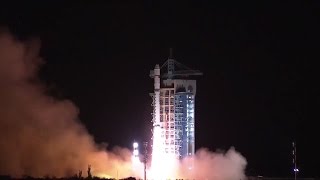 QUESS  worlds first quantum communication satellite launched [upl. by Ymmac]