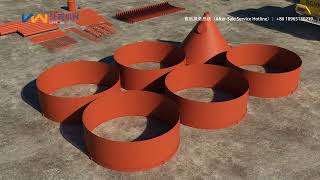 Cement Silo Assembly Video [upl. by Suriaj]