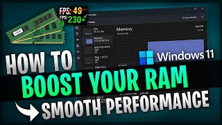 How To Optimize amp Boost RAM For Smooth Gaming in 2023 ✅ [upl. by Atiras]