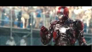 IRON MAN 2  Monaco Fight Scene HD [upl. by Nairbo]