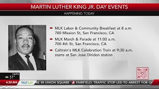 Events today to honor Martin Luther King Jr [upl. by Omocaig]