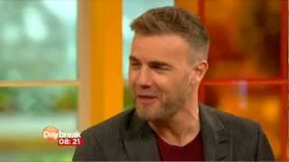 X FACTOR 2012  GARY BARLOW INTRODUCES HIS FINAL 3 ON DAYBREAK HD [upl. by Auhsoj96]