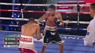 Shakur Stevenson vs Felix Caraballo BLACK HISTORY MONTH FREE FIGHT hevar MMA [upl. by Juley171]