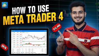 How to Use MetaTrader 4  Meta Trader 4 Tutorial For Beginners [upl. by Nerhtak]