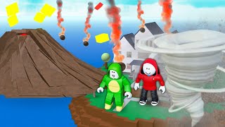 Can We Survive Natural Disaster  Roblox [upl. by Wittenburg]