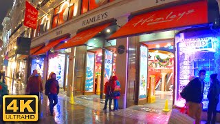 Hamleys Toy Store  4K Walking Tour  London England [upl. by Layton]