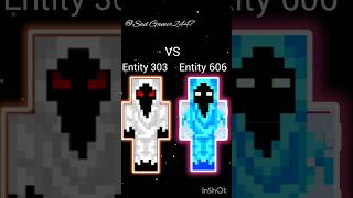 Entity 303 VS Entity 606 Sad Gamer2447 editzz minecraft shortsviral trending entity herobrine [upl. by Lenej]