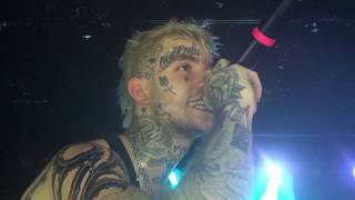 Lil Peep  BeamerBoy Live in Atlanta  The Loft 110717 w lyrics [upl. by Bartie]