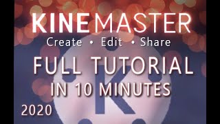 How to Use KineMaster for Beginners  How to Edit Videos on Android amp iOS [upl. by Yruj]