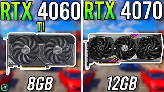 RTX 4060 Ti vs RTX 4070  Tested in 2024 [upl. by Namien]