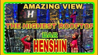 AMAZING VIEW THE HIGHEST ROOFTOP BAR HENSHIN BY WESTIN HOTEL JAKARTA [upl. by Abagael]