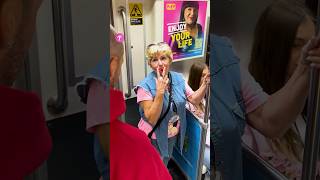 Grandma Steps In to Protect a Young Woman on the Subway shorts [upl. by Annerahs]