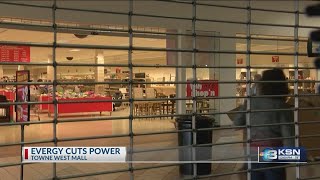 Evergy cuts power to Towne West Square mall [upl. by Guinevere]