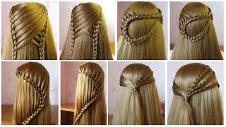 Amazing Top hairstyles Beautiful hairstyles simple hairstyles and open hairstyles [upl. by Pickens]