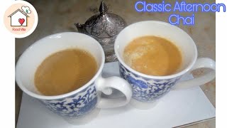 “Hotel Style Karak Chai” classic afternoon tea recipe by Food Ville [upl. by Gordan]