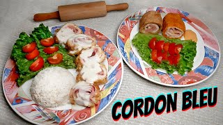 COMO PREPARAR EL CORDON BLEU 😋 FACIL Y RAPIDO [upl. by Htederem114]