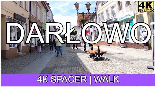 Darłowo  Poland walking in Darłowo  4K [upl. by Morganica306]