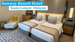 Sunway Resort Hotel Kuala Lumpur  Room Tour Buffet Breakfast Facilities  Quick Review [upl. by Ranzini752]