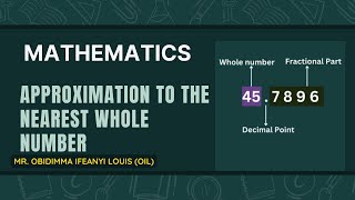 INTRODUCTION TO APPROXIMATION PART 2 WHOLE NUMBER [upl. by Pail]