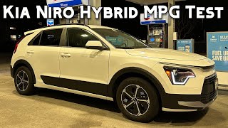 Kia Niro Hybrid Real World Fuel Economy Test [upl. by Gilbertson]