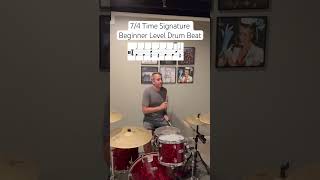 Quick video for a 74 time signature beat Work odd time drum beats into your practice drumbeat [upl. by Oflunra]