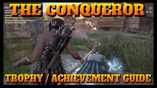 Assassins Creed Odyssey The Fate of Atlantis  The Conqueror Trophy  Achievement Guide [upl. by Jr]