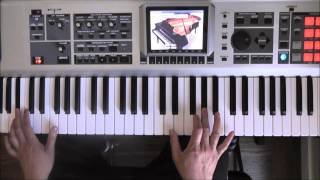 Making Love Theme  Roberta Flack Piano Tutorial [upl. by Anihcak]