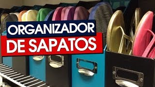 40 ORGANIZADORES DE SAPATOS SUPER CHARMOSOS [upl. by Maryly]