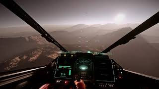 Chill  Star Citizen decoupled unlim low fly  2K Tobii5 [upl. by Agamemnon]