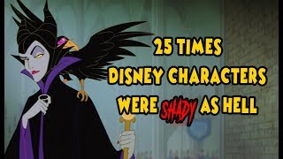 25 Times Disney Characters Were Shady As Hell [upl. by Mikahs476]