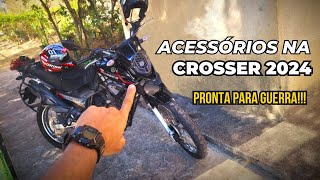 ACESSÓRIOS NA CROSSER 2024 [upl. by Celinda392]