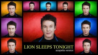 Lion Sleeps Tonight  Acapella inspired by Jimmy Fallon amp Billy Joel [upl. by Kenay]