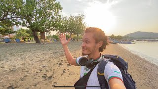 SURVIVING 5 DAYS IN BALI INDONESIA DAY 1 PEMUTERAN BEACH [upl. by Domineca]