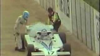 F1 1977 Tom Pryce Fatal Crash Angle 2 [upl. by Rumpf]