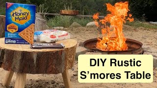 DIY Rustic Smores Table [upl. by Yttiy222]