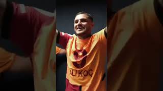 Mauro Icardi maç sonu Ali Koç yazılı forma ile Fener ağlama müziğine eşlik etti GS YouTube Katıl [upl. by Ahsetel980]