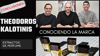 🚨CONOCIENDO LA MARCA THEODOROS KALOTINIS  Conclusiones colección extractos  PRECIO INCREIBLE [upl. by Sabrina]