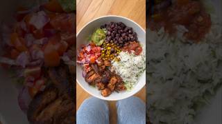 Healthy chipotle bowls recipe weightlossrecipe [upl. by Asille]