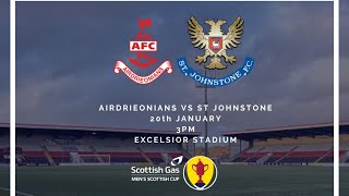 Airdrieonians vs St Johnstone Scottish Cup [upl. by Saree]