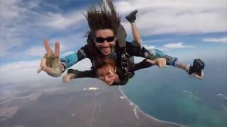 Skydive Jurien Bay  Claire Liew [upl. by Santiago]